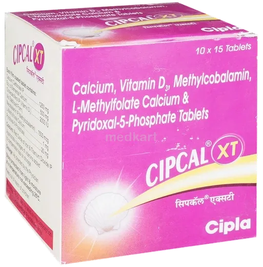 cipcal xt tablet 15's